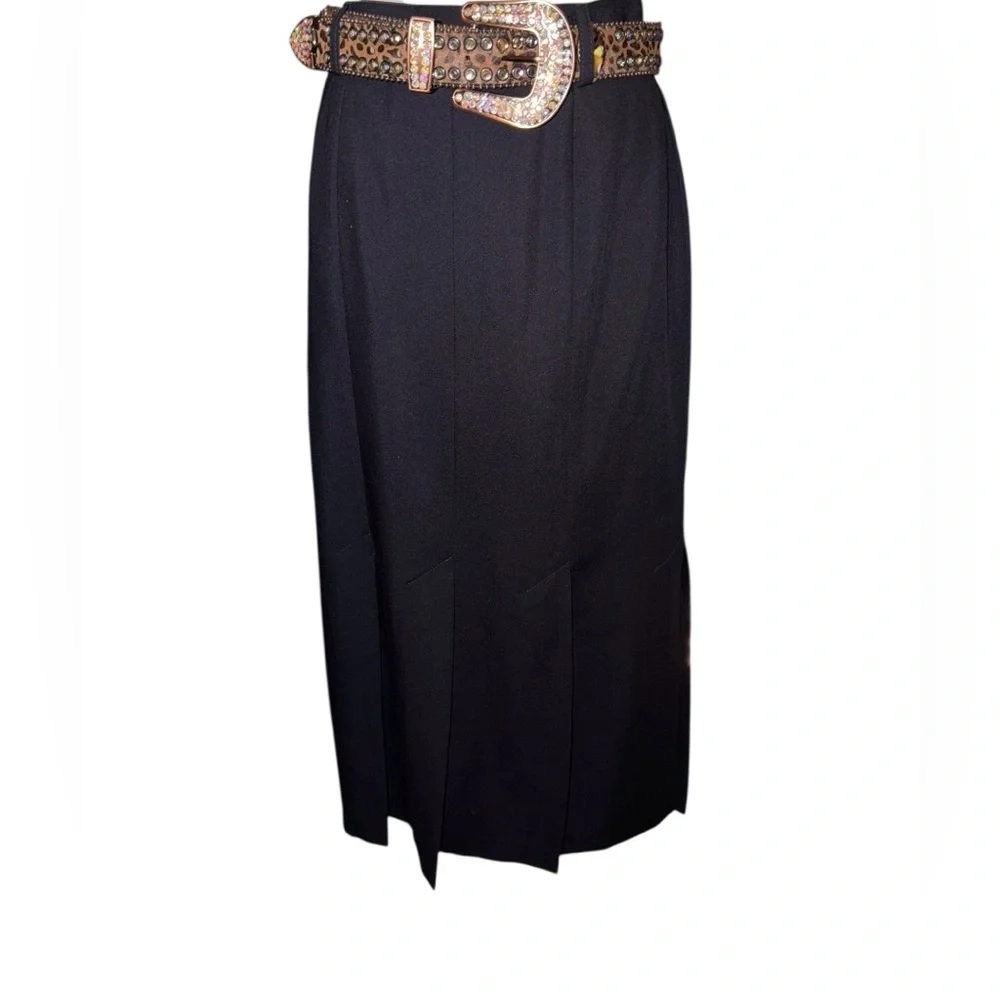 Choice By Steil Mann Elegant Black Skirt - Picture 4 of 9